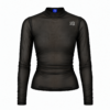 Top noir en mesh transparent élégant Nameless MESH TOPS